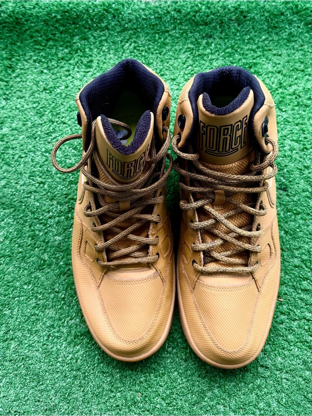 Nike Court Borough Mid Winter Wheat Gum Sneakers Men's US 11 AA0547-700